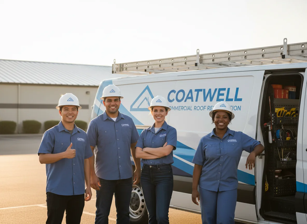 Commercial roof coating company in Rockford, IA